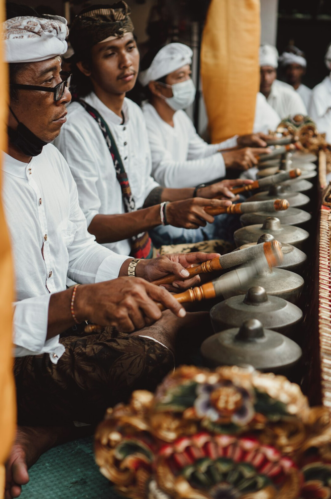 young danes at traditional event