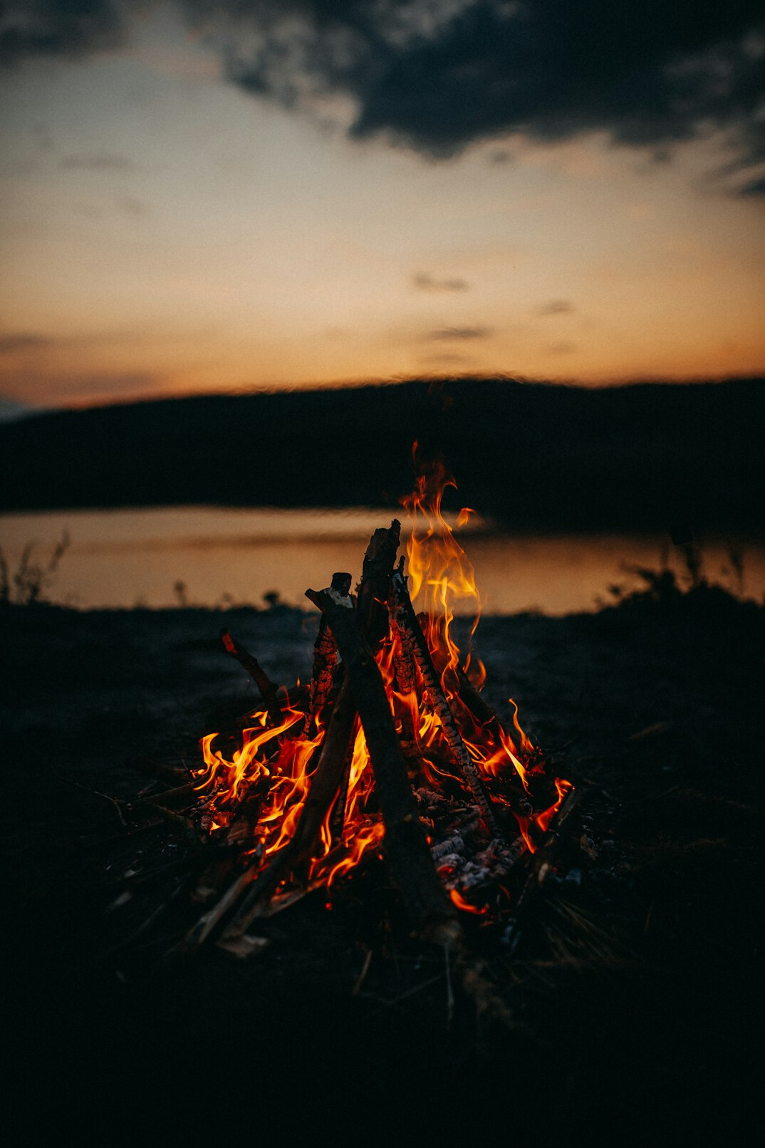 danish midsummer bonfire